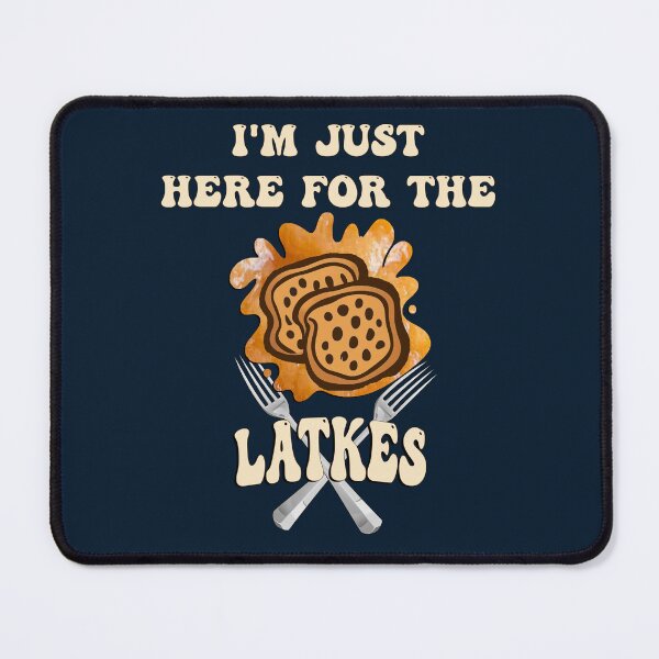Item preview, I'm Just Here For The Latkes Funny Hanukkah designed and sold by Cute & Sassy Custom Gifting Boutiques.