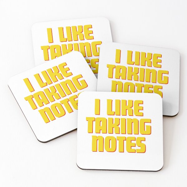 Item preview, i like taking notes designed and sold by AngelArtss.