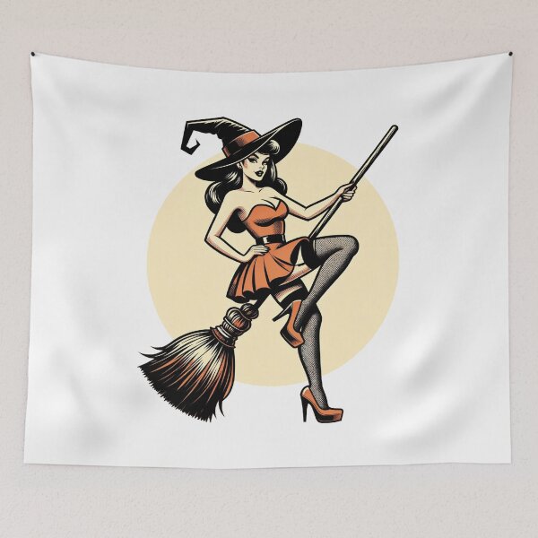 Item preview, Pinup Witch 13 designed and sold by SRZT.
