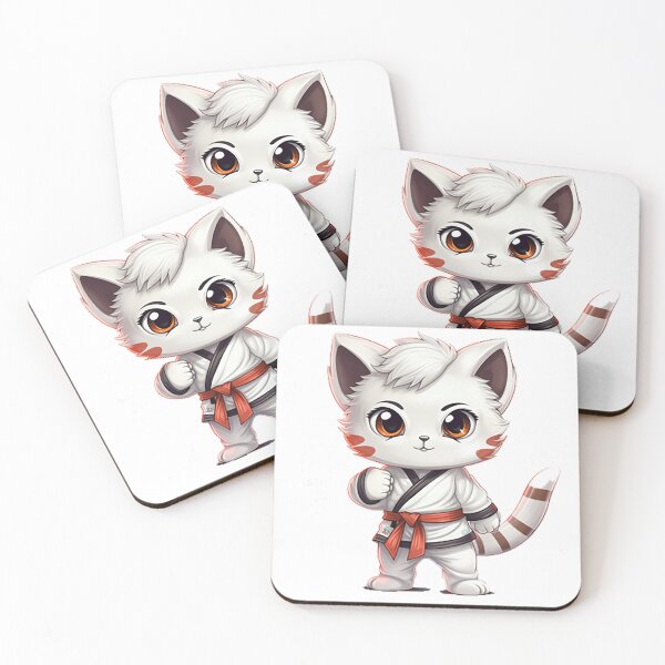 Item preview, cute little taekwondo kitten designed and sold by jerbiz.