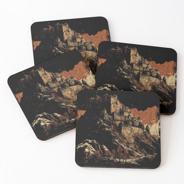 Item preview, The Potala Palace - Distressed Vintage Street Art Landmarks designed and sold by GVRDesign.
