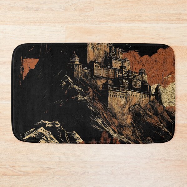 Item preview, The Potala Palace - Distressed Vintage Street Art Landmarks designed and sold by GVRDesign.