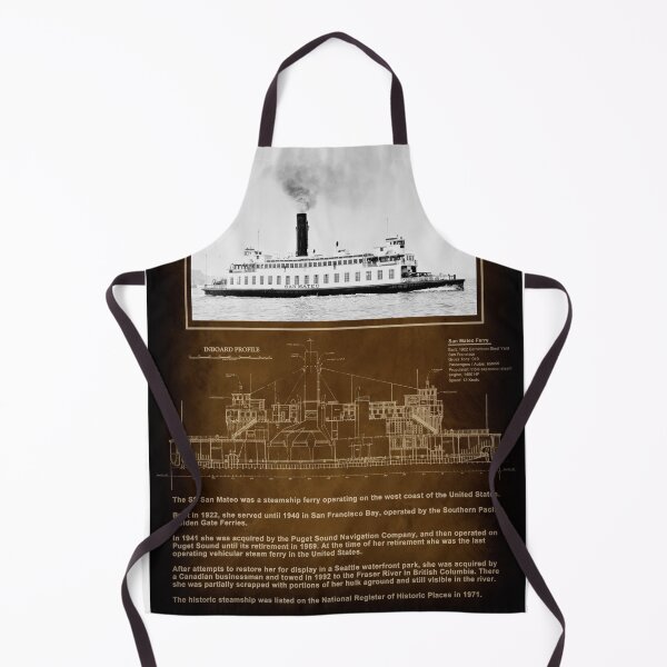 Item preview, San Mateo Seattle / San Francisco Steam Ferry 1922 - 1969 designed and sold by Daniel Hagerman.