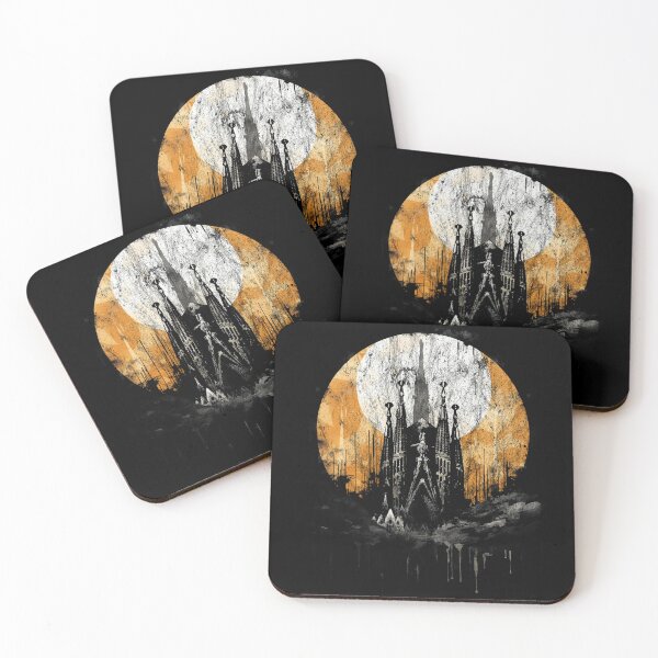 Item preview, The Sagrada Família - Distressed Vintage Street Art Landmarks designed and sold by GVRDesign.