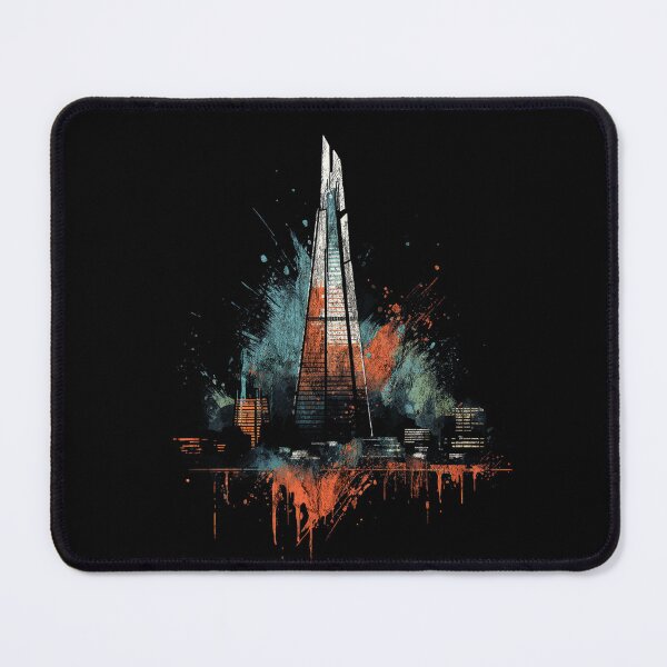 Item preview, Shard London Bridge - Distressed Vintage Street Art Landmarks designed and sold by GVRDesign.
