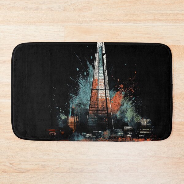 Item preview, Shard London Bridge - Distressed Vintage Street Art Landmarks designed and sold by GVRDesign.