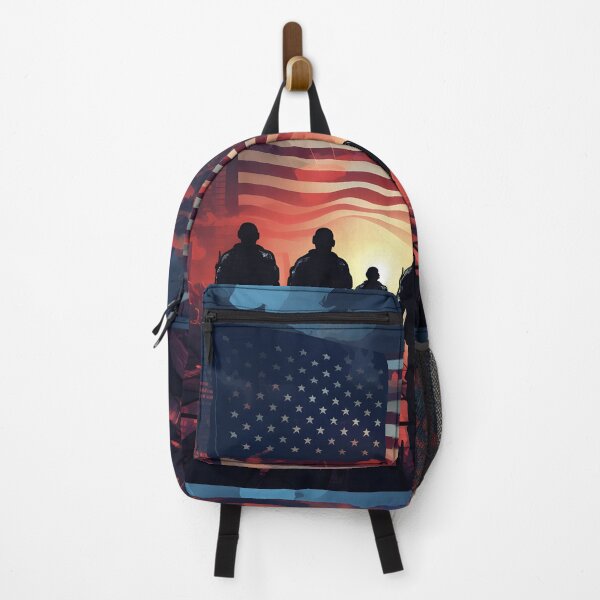 Item preview, American Veterans Salute With Flag designed and sold by inkArtistryfine.