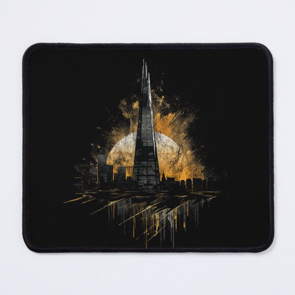 Item preview, The Shard London - Distressed Vintage Street Art Landmarks designed and sold by GVRDesign.