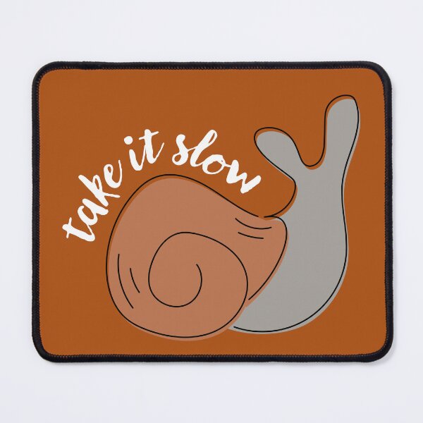 Item preview, Take it Slow Snail designed and sold by Michaela Mueller.