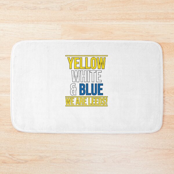 Item preview, Yellow, White and Blue! We are Leeds! designed and sold by Aspdesignz.
