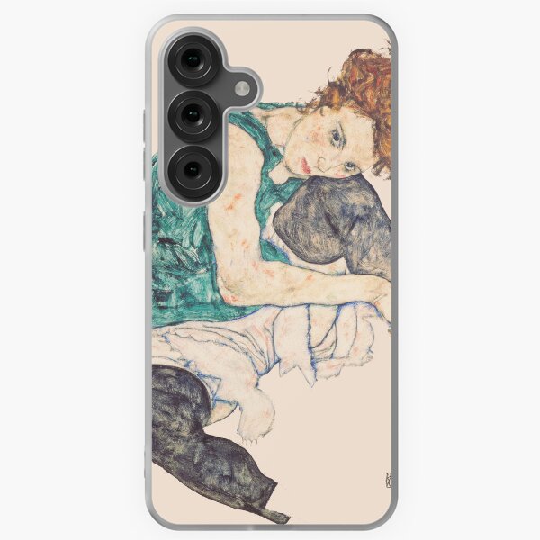 Aperçu de l'œuvre HD Femme assise aux jambes relevées, par Egon Schiele - HAUTE DÉFINITION créée et vendue par MINDTHECHERRY.