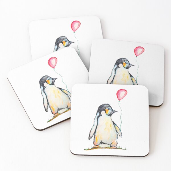 Item preview, Cute Penguin Holding a Balloon designed and sold by CanDo20.