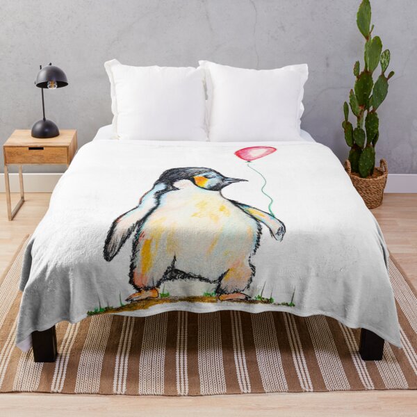 Item preview, Cute Penguin Holding a Balloon designed and sold by CanDo20.