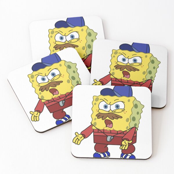 Item preview, Coach Spongebob Sticker Decal designed and sold by windowdecals.