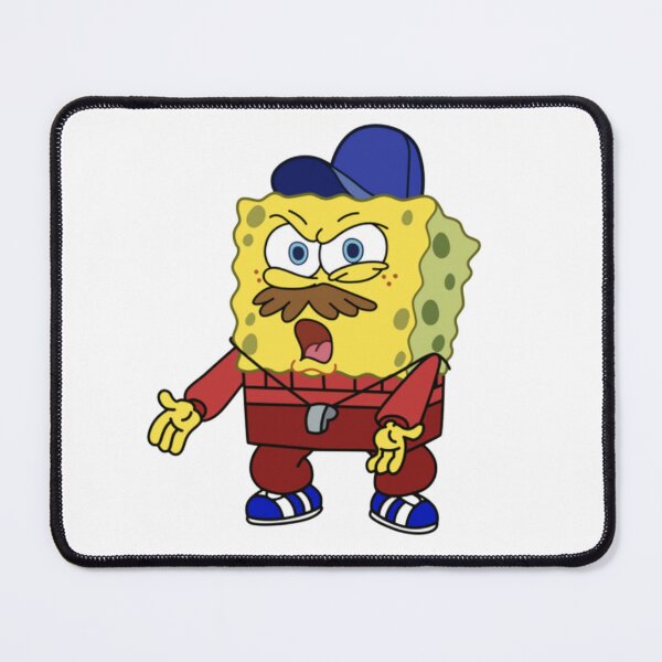Item preview, Coach Spongebob Sticker Decal designed and sold by windowdecals.