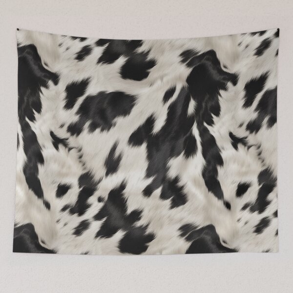 Item preview, Cowhide, white and black pattern designed and sold by KERaney.