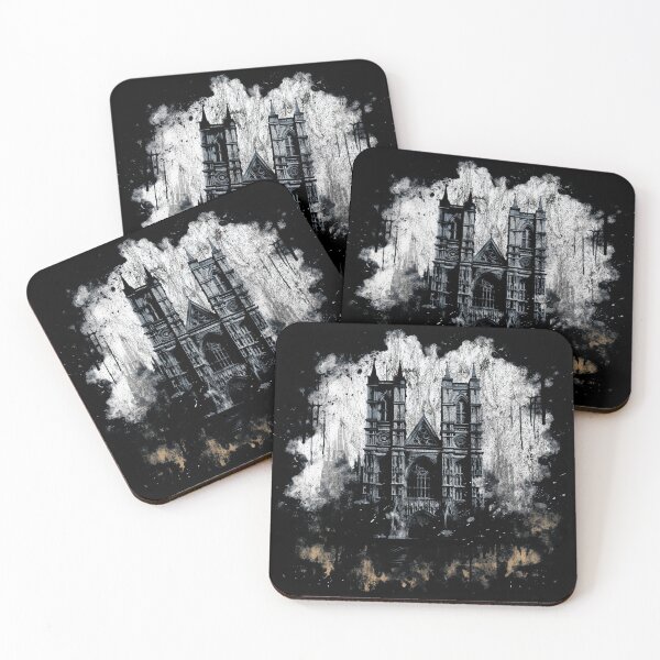 Item preview, Westminster Abbey Church - Distressed Vintage Street Art Landmarks designed and sold by GVRDesign.