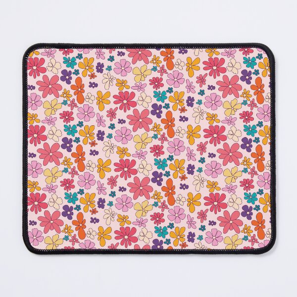 Item preview, groovy flowers daisies rerto style designed and sold by SHOPAHD.