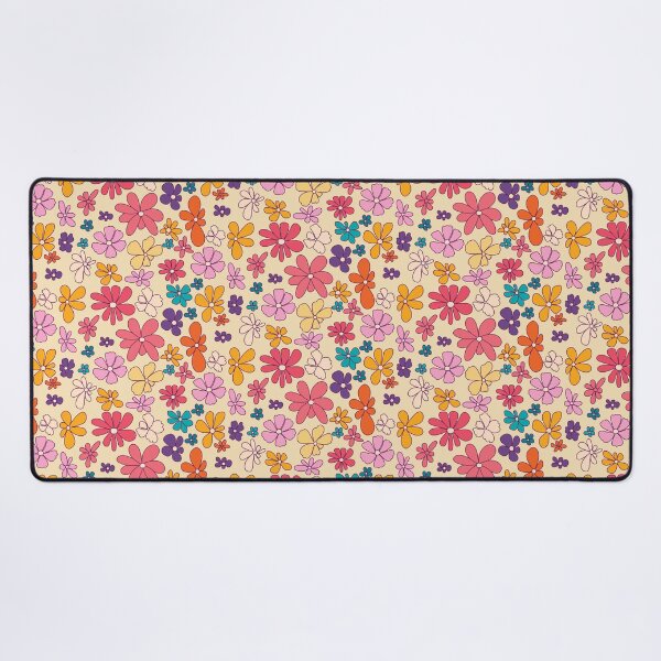 Item preview, groovy flowers daisies rerto style designed and sold by SHOPAHD.