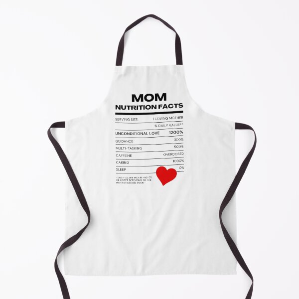 Item preview, Mom Nutrition Facts (Black Font Version) designed and sold by QuixoticDigital.