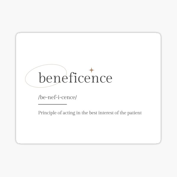 Item preview, Principle of Bioethics: Beneficence designed and sold by mylabcoat.