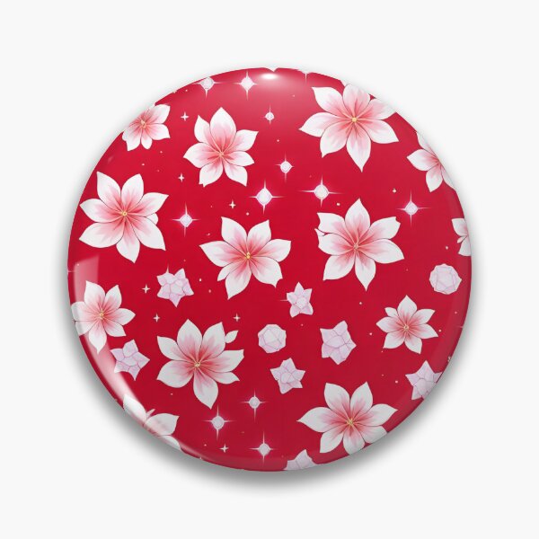 Item preview, Crystalized Red Floral designed and sold by SeamCraft.