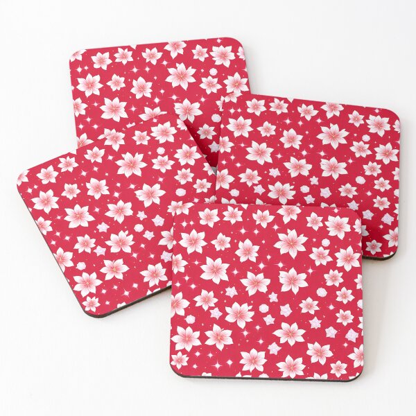 Item preview, Crystalized Red Floral designed and sold by SeamCraft.