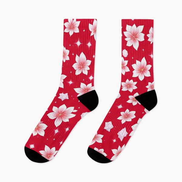 Item preview, Crystalized Red Floral designed and sold by SeamCraft.