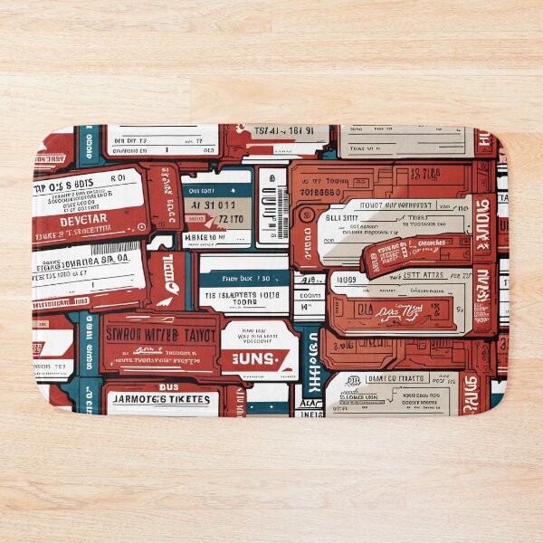 Item preview, Bus Tickets! designed and sold by SeamCraft.
