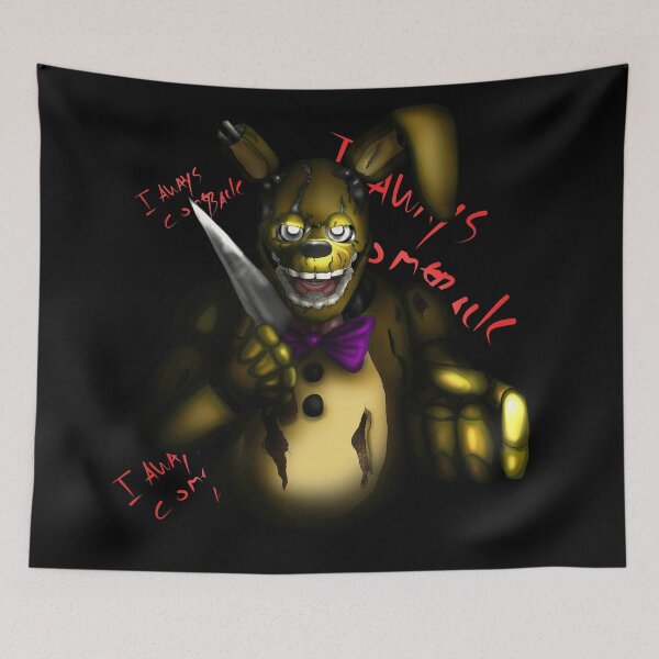 Item preview, SpringBonnie William Afton designed and sold by Daveofthedead87.