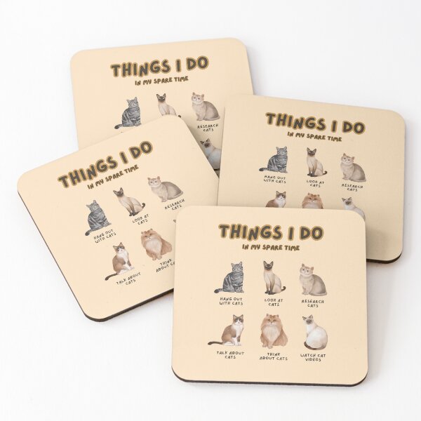 Item preview, It's All About Cats designed and sold by QuixoticDigital.