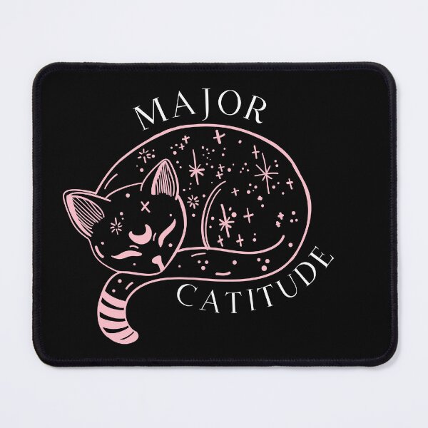 Item preview, major catitude mystic cat T-Shirt  designed and sold by designfree123.
