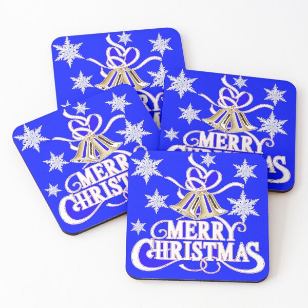 Item preview, CHRISTMAS WINTER HOLIDAY SNOW FLAKES BLUE ART designed and sold by sharlesart.