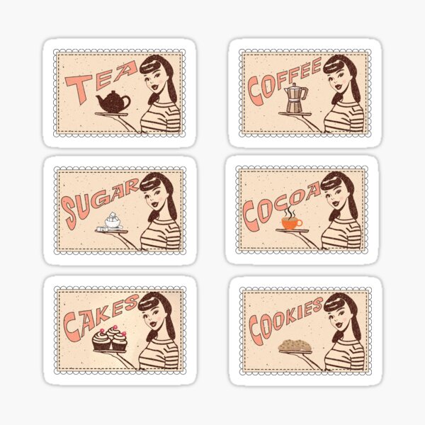 Vintage Scrapbooking Labels, Vintage Themed Labels