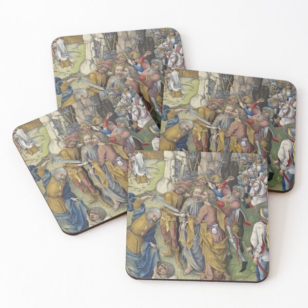 Item preview, The kiss of Judas Iscariot from the Heures de Charles d'Angoulême designed and sold by My Artprintz.