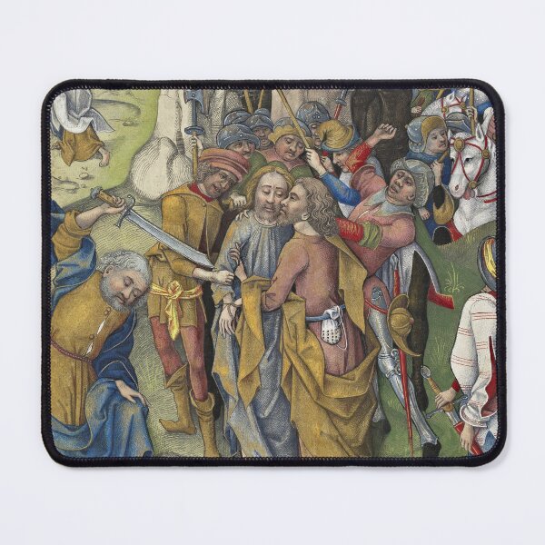 Item preview, The kiss of Judas Iscariot from the Heures de Charles d'Angoulême designed and sold by My Artprintz.