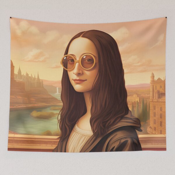 Item preview, Mona Lisa #4 designed and sold by platonicXXI.