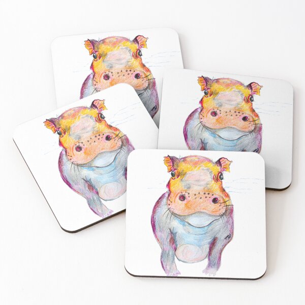 Item preview, Baby Colorful Hippo designed and sold by CanDo20.