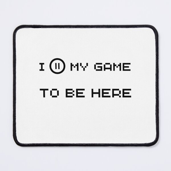 Item preview, I Pause My Game To Be Here designed and sold by Werlosz-Merch.