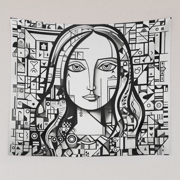 Item preview, Mona Lisa #5 designed and sold by platonicXXI.