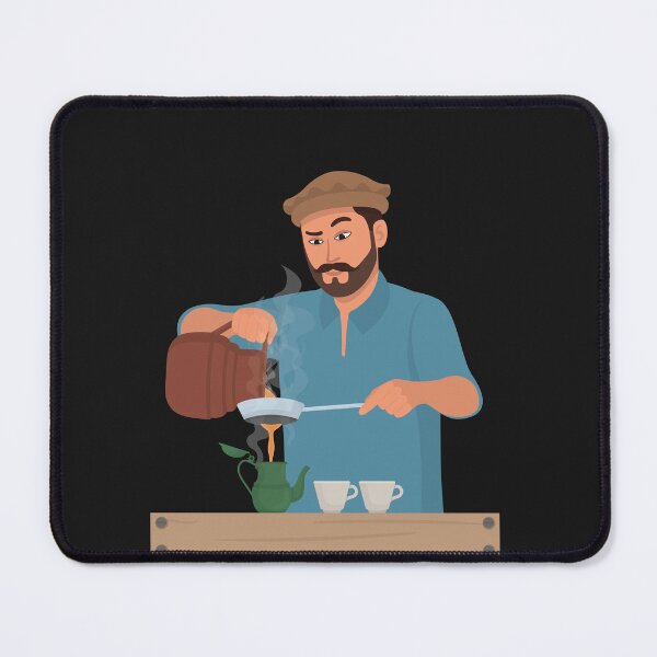 Item preview, Chai wala Tea seller vector illustration designed and sold by ShopEasy9.