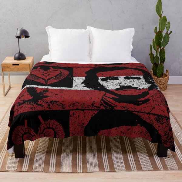 Item preview, DARK VERSION POE FLAG design Modern Edgar Allan Poe designed and sold by pelagio.