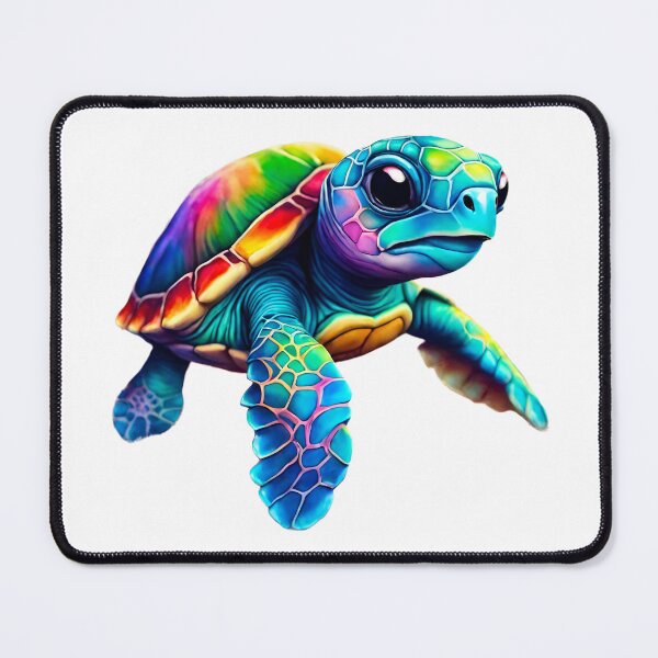 Item preview, Rainbow Baby Sea Turtle designed and sold by Pundamentally.
