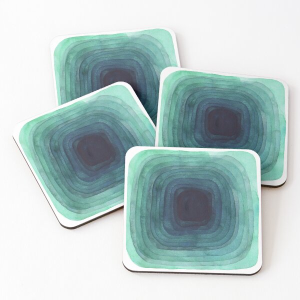 Item preview, Teal Gradient in Watercolor designed and sold by joynest-design.