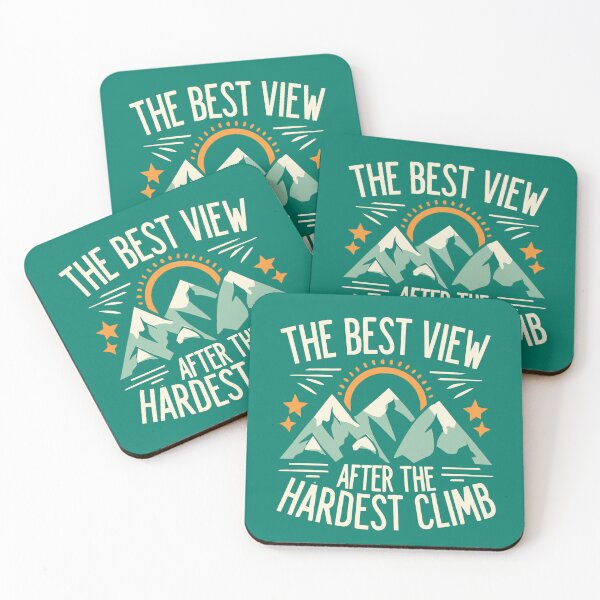 Item preview, the best view comes after the hardest climb designed and sold by Stickboutique.
