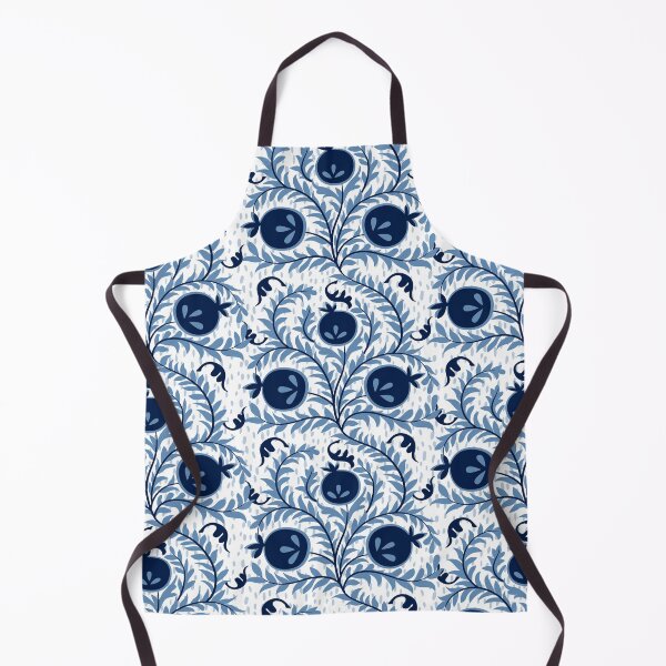 Item preview, Shades of Blue Pomegranites designed and sold by Pamelandia.