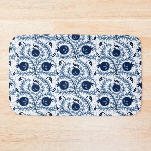 Item preview, Shades of Blue Pomegranites designed and sold by Pamelandia.