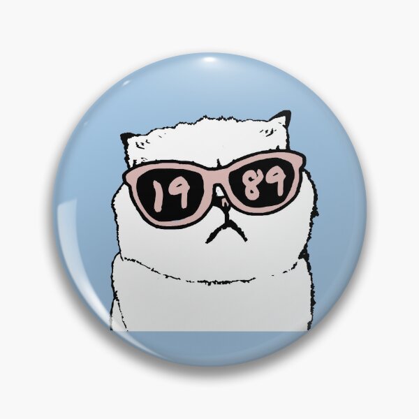Item preview, Olivia Benson Cat Version of 1989 tv pink designed and sold by Big Reputation Media.