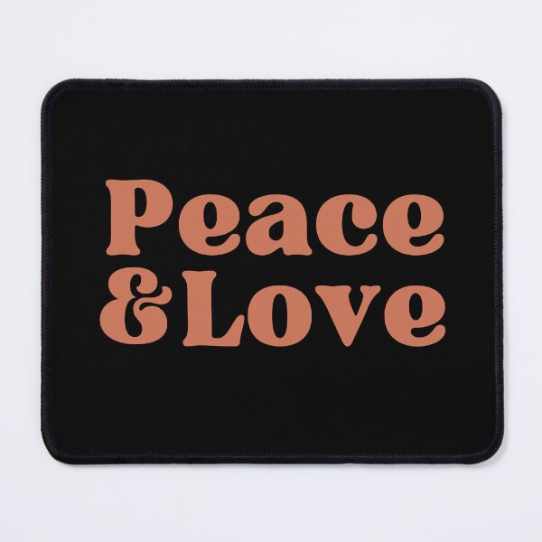 Item preview, Peace and Love designed and sold by ConsciousAwaken.