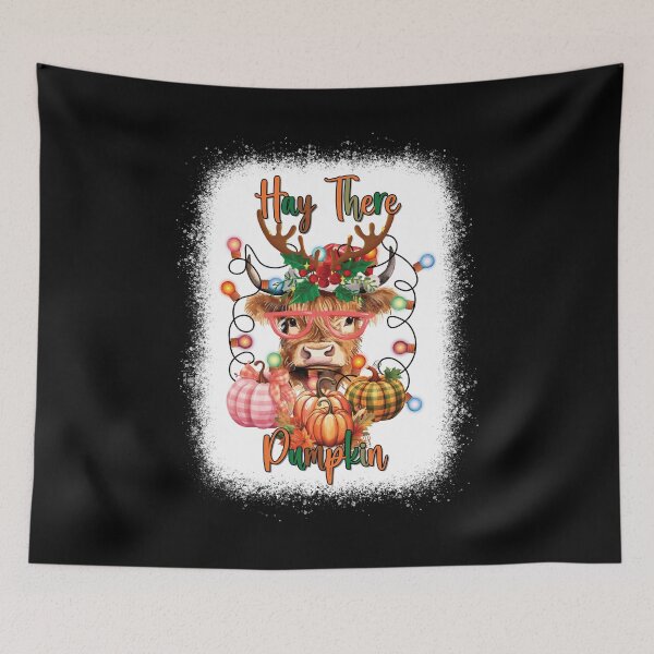 Item preview, Hay There Pumkin Highland Cow Fall Autumn Thanksgiving  designed and sold by Soul-Inspirer.